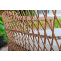 Poly résine Rattan Sun Lounger pour Outdoor Garden Beach and Resort